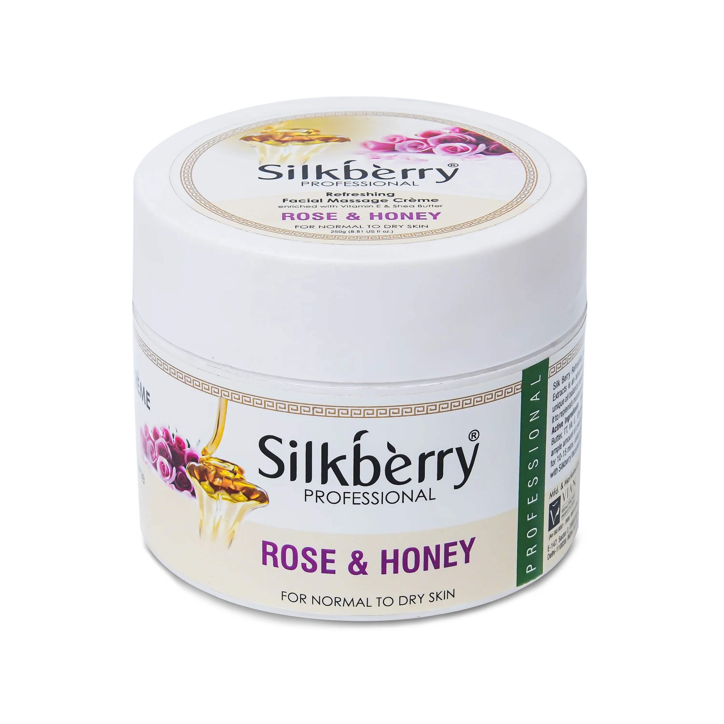 Silkberry Rose & Honey Massage Cream for Women 250g 900g High Grade Beauty Moisturizing Lotion Repair Facial Face Cream