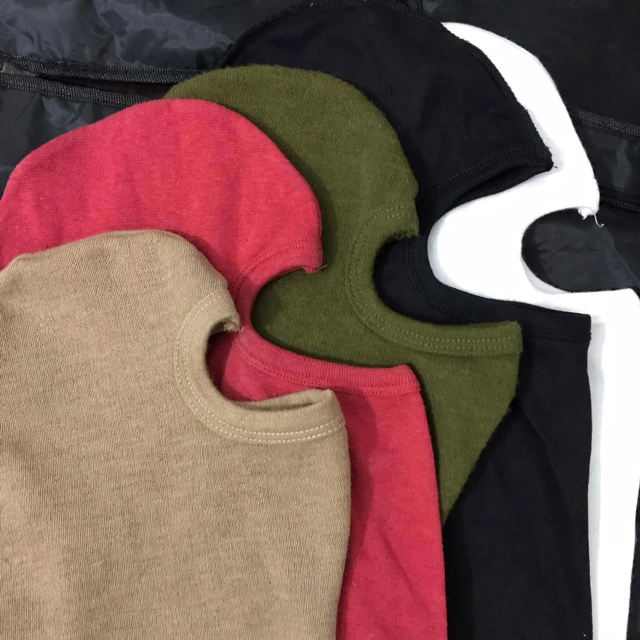 Wholesale Customized Outdoor Full Face Cover Single Hole Hat Ski Mask Embroidered Logo Design Cotton balaclava