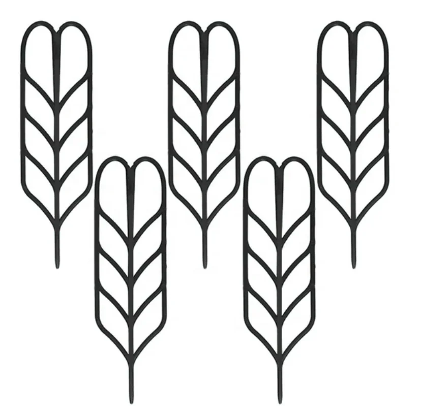 Direct Factory Customise Free Sample Home Garden Powder Coated Steel Trellis For Plant Growing Support Climbing Garden