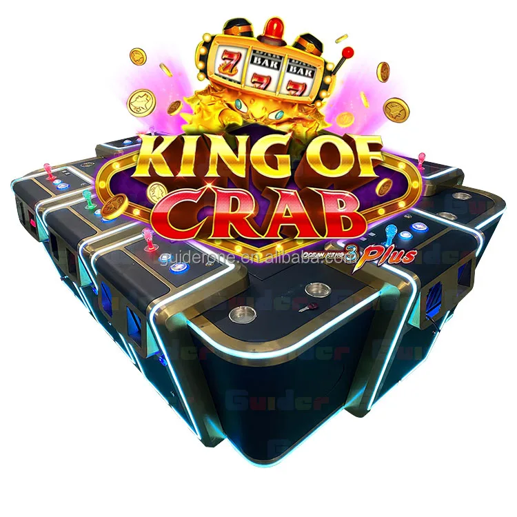 2024 US Hottest Players Fish Game 65' LCD 8 Players IGS Fish Game Table Jammer King of Crab