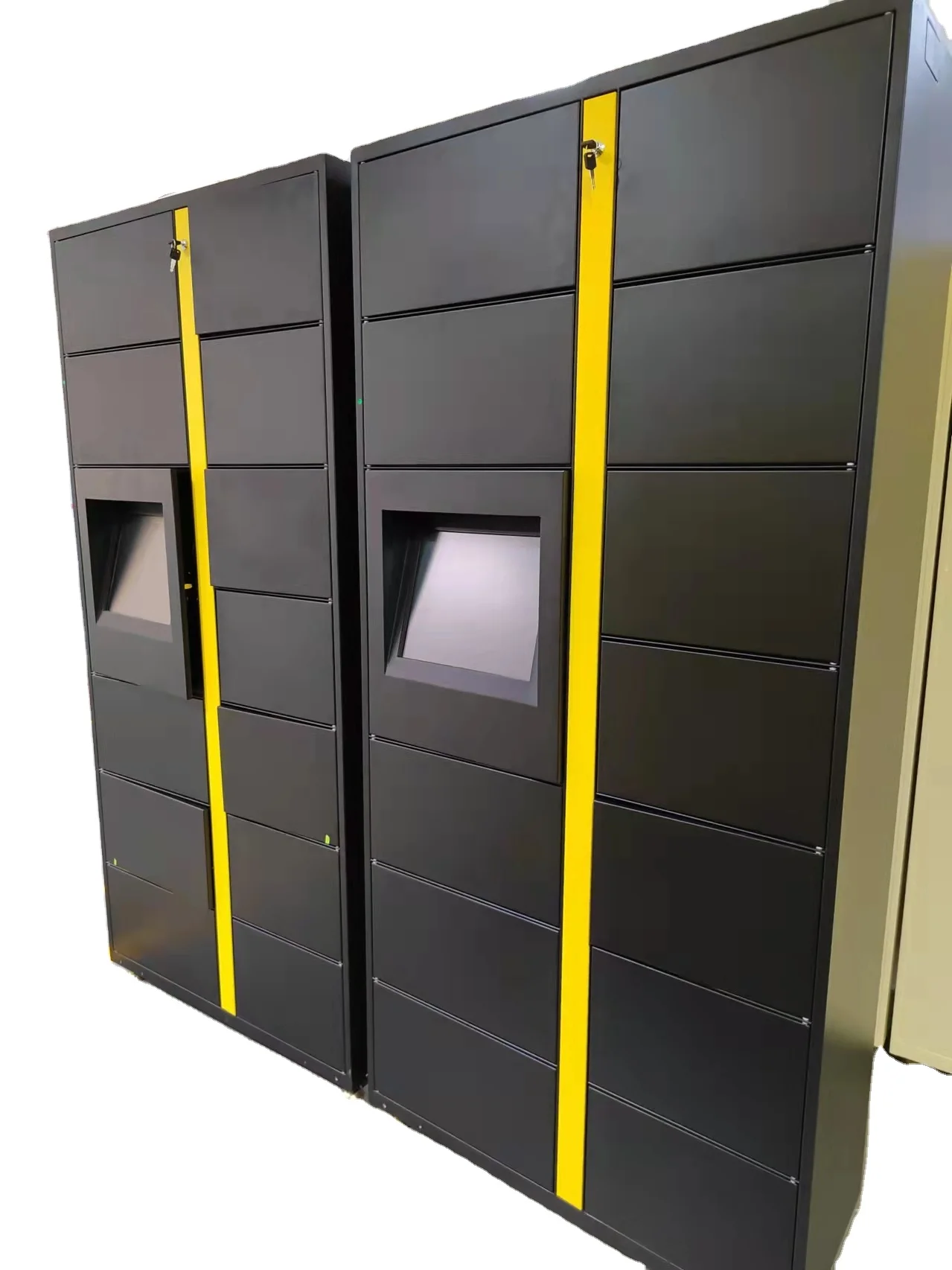 Intelligent  Parcel Items Package  Metal Cold-rolled Steel Cabinet Locker with Reinforced Lock for Last-mile Solution