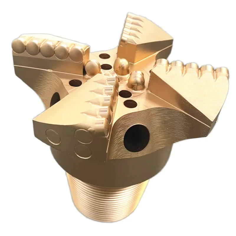 220mm PDC bit 4 wings  concave coreless drill bit PDC drill bit for water well drilling