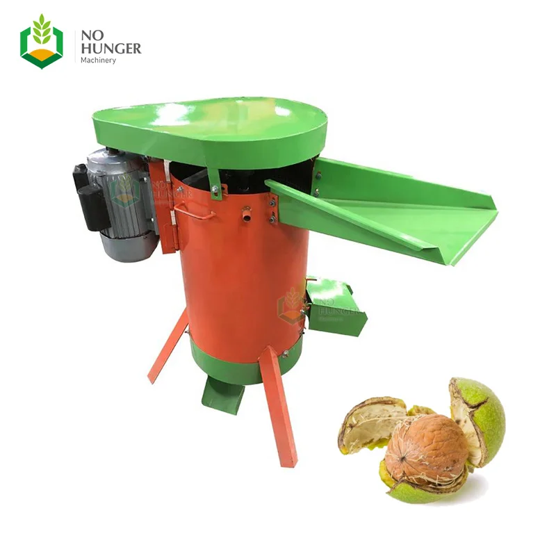 Коммерческая Автоматическая лущильная машина для орехов миндаля