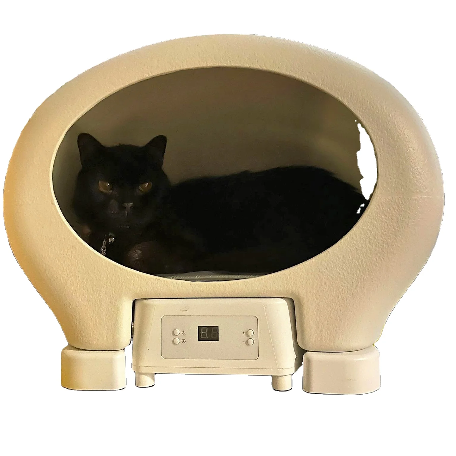 2022 Luxury  pet house heated bed inside for kitty keep your pet in warm even in the winter and cooler in summer