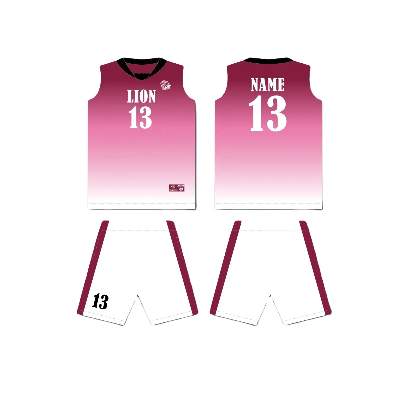 100% Polyester Sublimation team Uniform Clothing Volleyball Shirt design Customized Volleyball