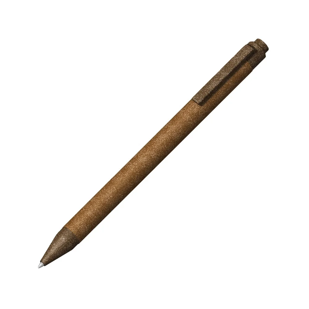 Top Quality Low Price Eco Friendly Ballpoint Pen Set With Custom Logo Made From Coffee Bean Recycled Product From Vietnam