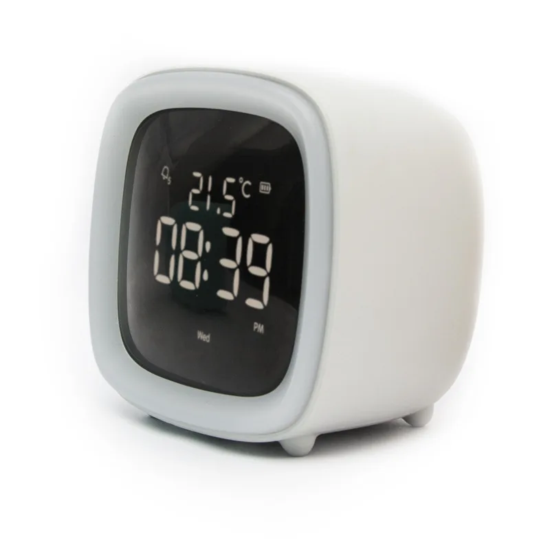T504 Electronic Cartoon Baby Night Cute Child For Kids Room Desk Wake Up Light Led Digital Alarm Clock