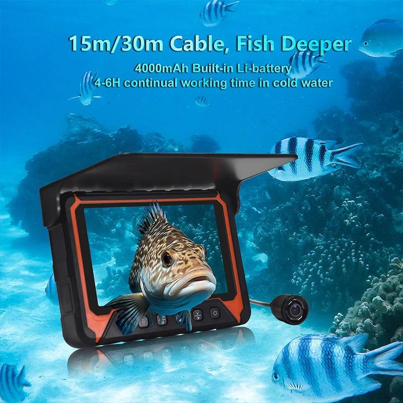 5HBS underwater fishing camera fish finder for lake  boat ice fishing