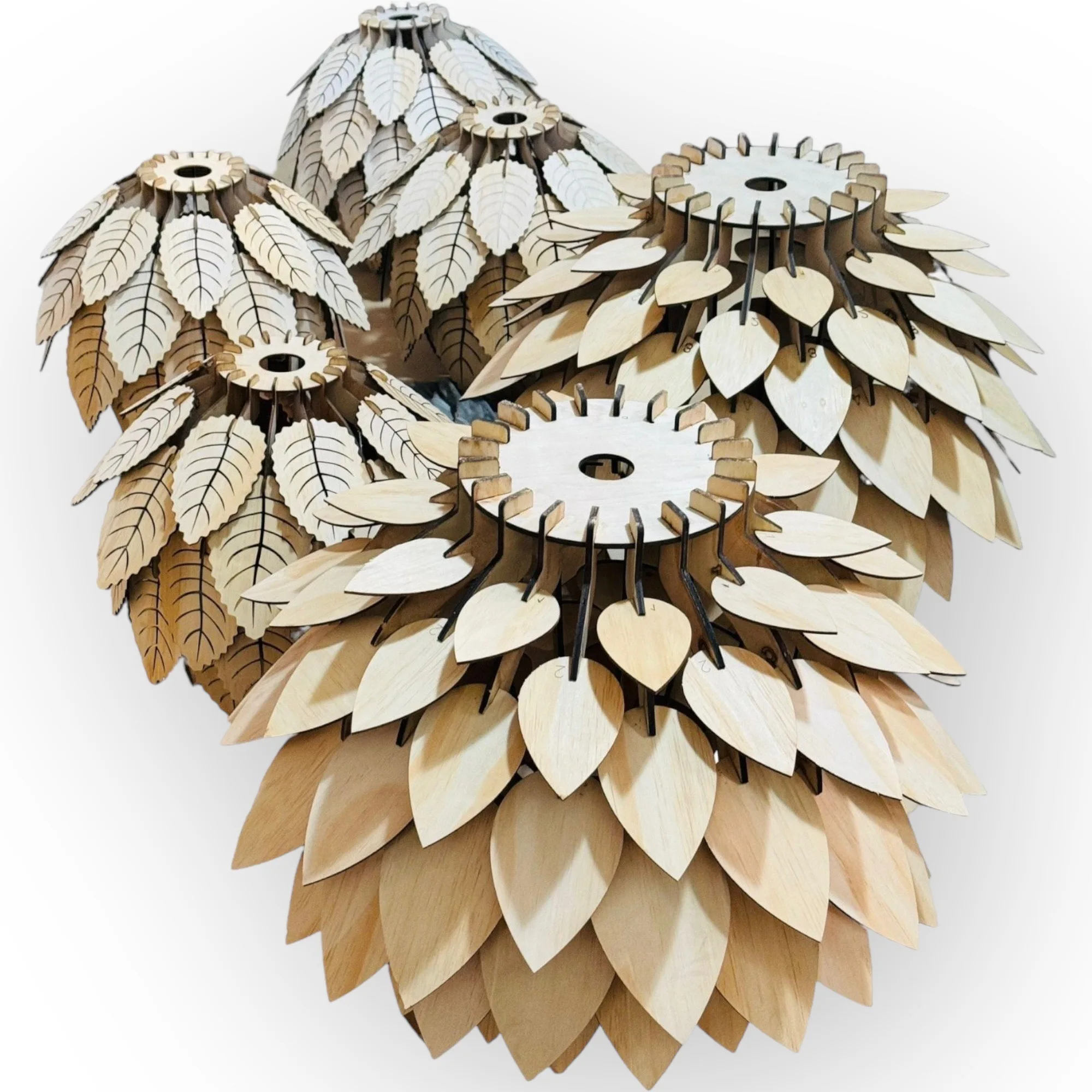 Быстрая доставка изделия из фанеры Вырезанные лазером производство OEM/ ODM для украшения магазина вьетнамский производитель