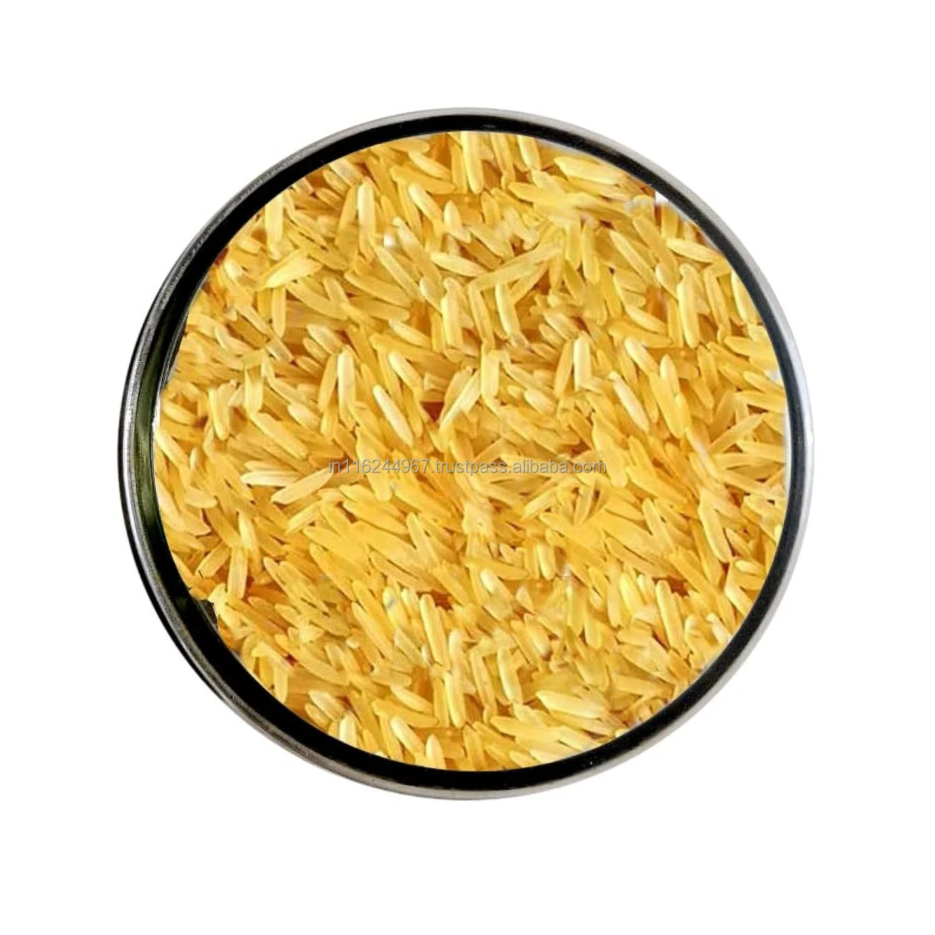Premium Long-Grain Basmati Rice 1509 Golden Sella Rice 2023 for Khichdi Available in Custom Services from India