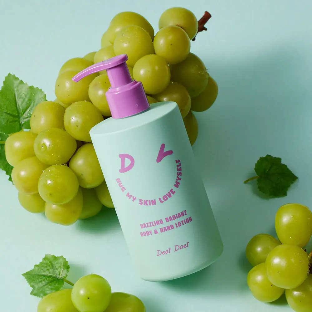 Dear Doer Dazzling Radiant Korean Hand Lotion Hyaluronic Acid Moisturizer Cream