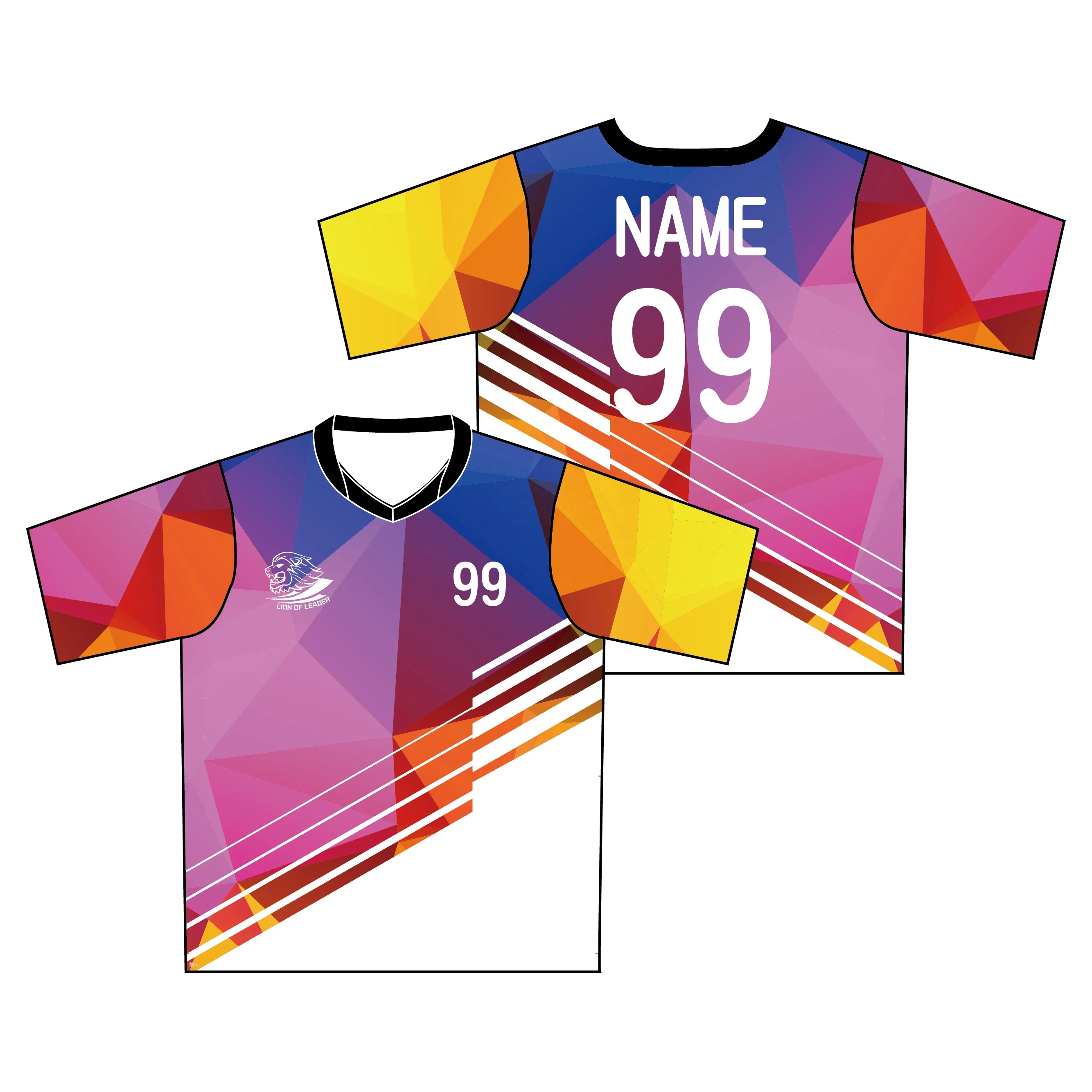 man women custom Badminton volleyball uniform tracksuit soft 100% polyester sport training wear Sublimated Jerseys