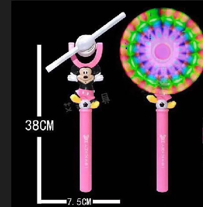 Light Up Windmills Flashing Light Up LED Toy Music Spinning Windmill Amazing Lights Toys Handheld Novelties Gift for Kids