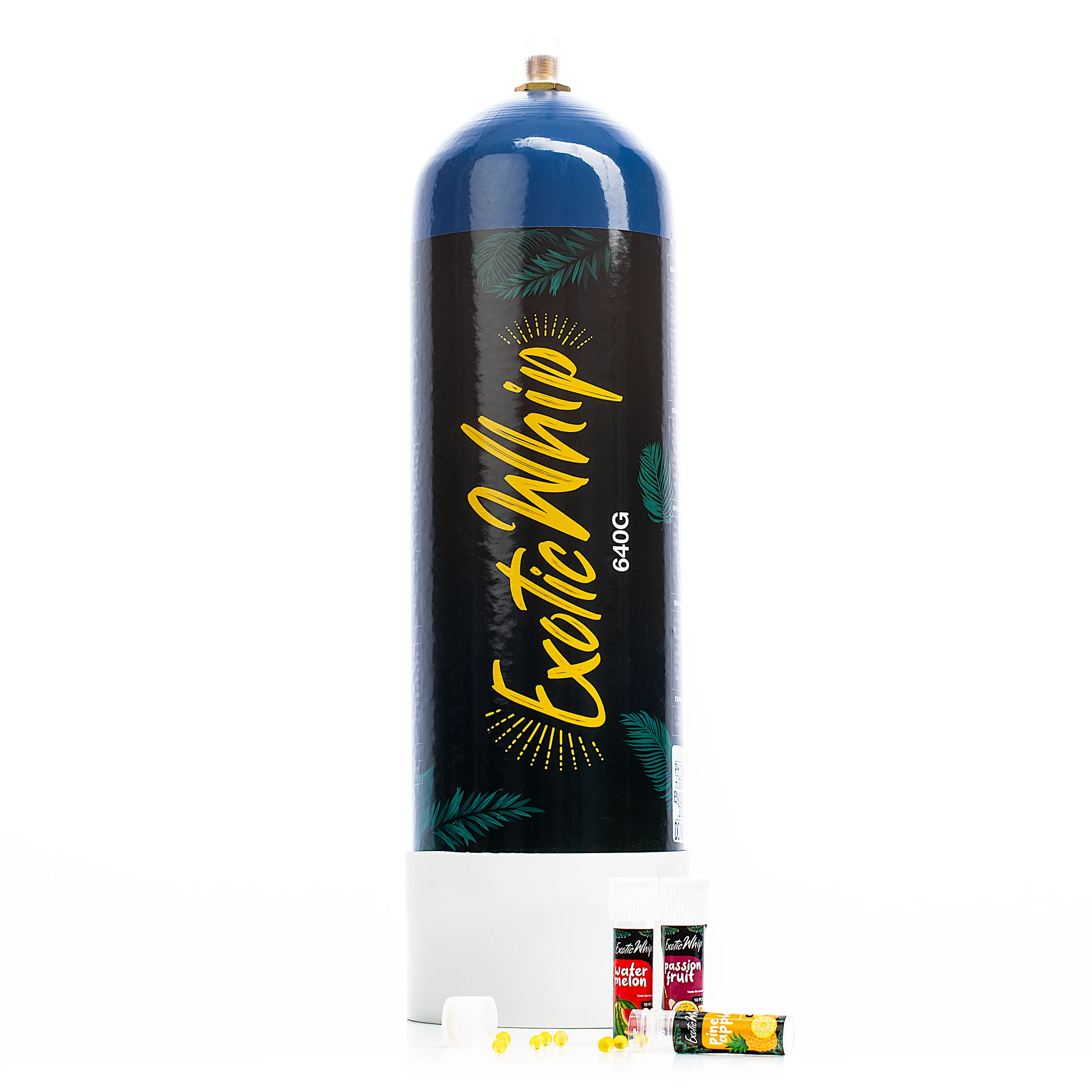 Factory Direct Supply Food Grade 640g ExoticWhip Whipped Cream Charger + FREE Nozzle