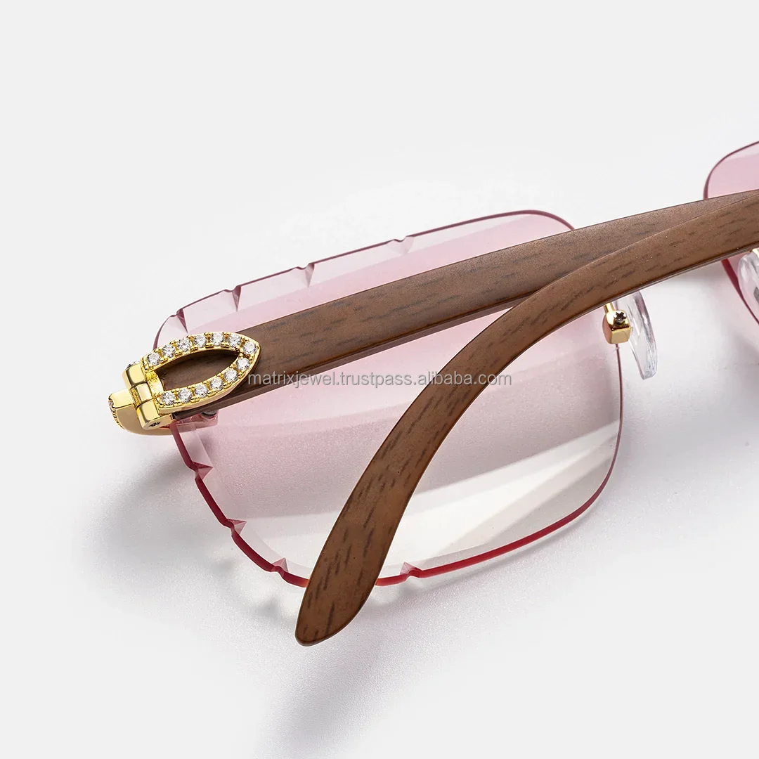 2022 Popular Luxury New Style 6 Colors Polygon Diamond Cutting Sunglasses Women Men Square Snake Sunglasses