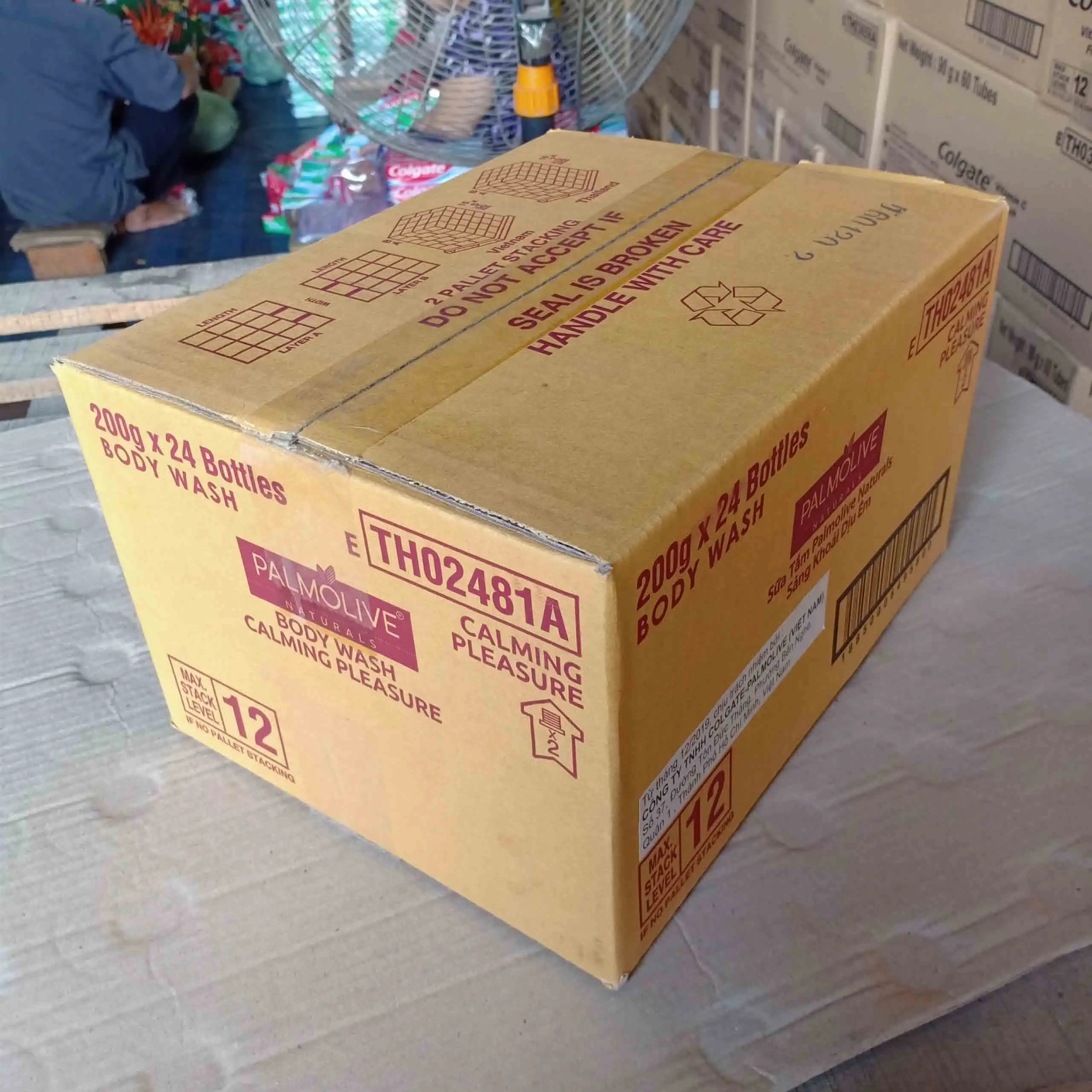 The Wholesale Palmollive Shower Gel Calming Pleasure 500ml x 12