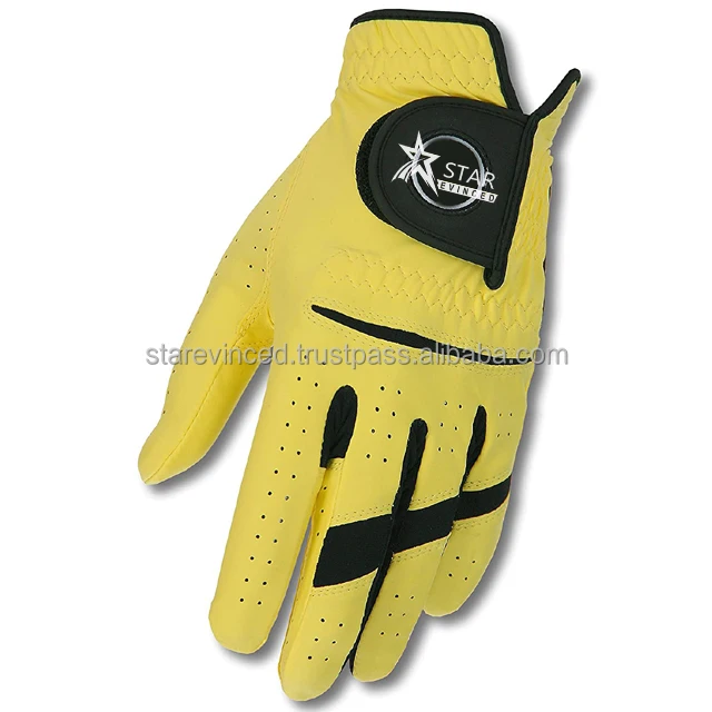Grace White golf gloves customizable