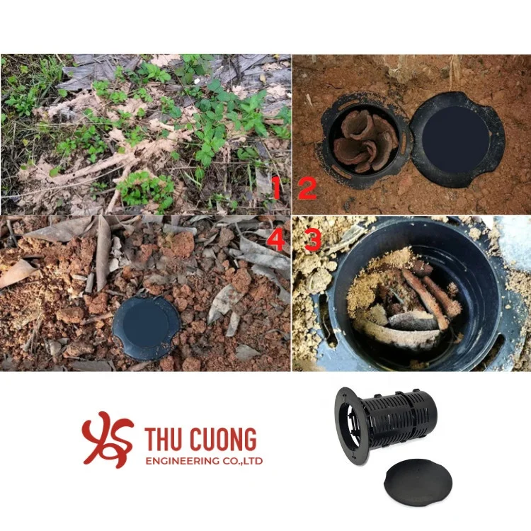 New High Quality Termite station Kill termites Easy to install Avoid harm to home garden Non-toxic Environmentally friendly Plan