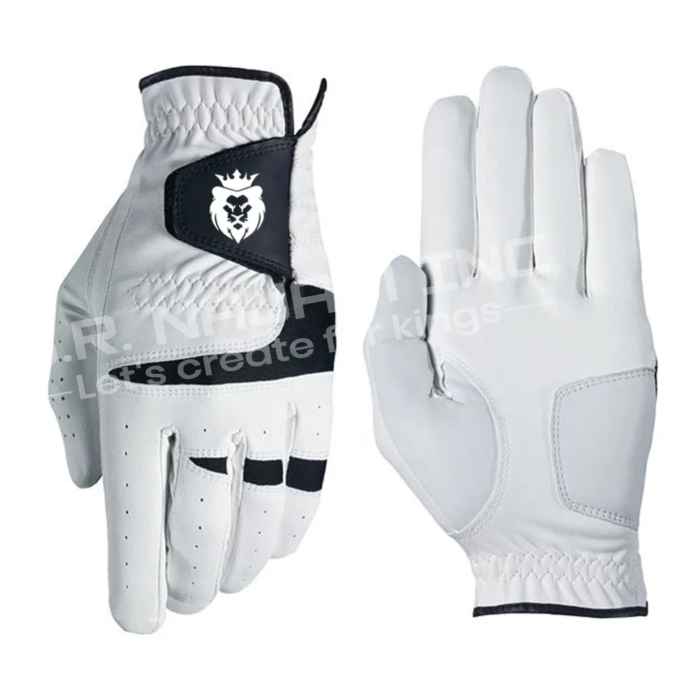  Лидер продаж кожаные перчатки для гольфа с левой ручкой cabretta