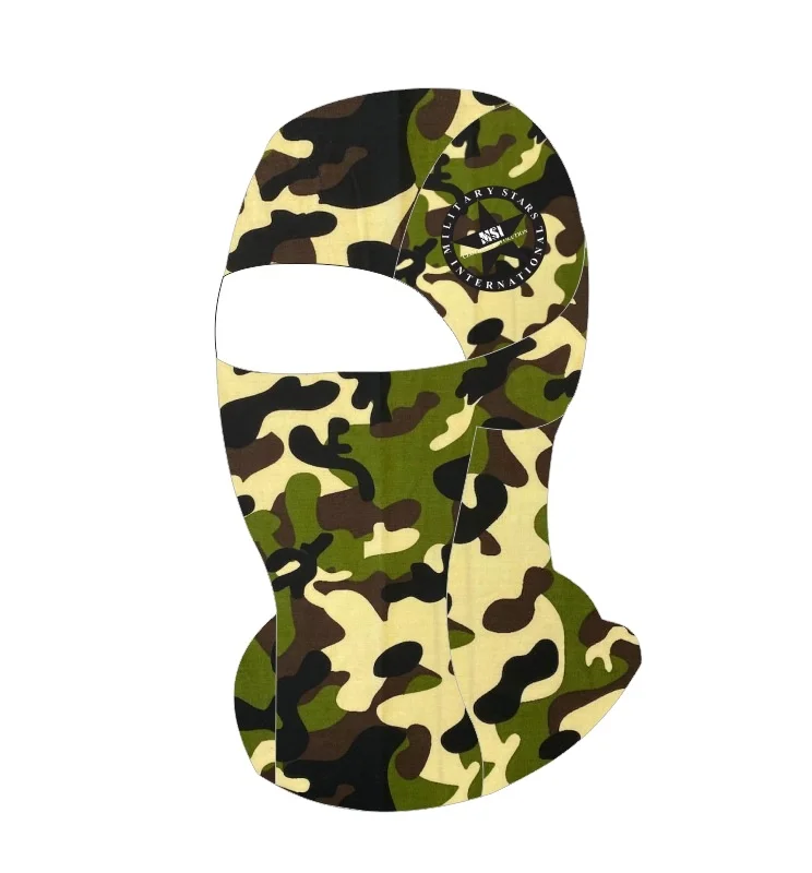 Custom printed logo full face mask balaclava Wholesale polyester balaclava for motorcycle