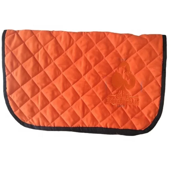 Hot Sale Red Blue Pink Saddle pad Equipment Custom made pad Equestrian manufacturers Kanpur Riding House online tack shop India