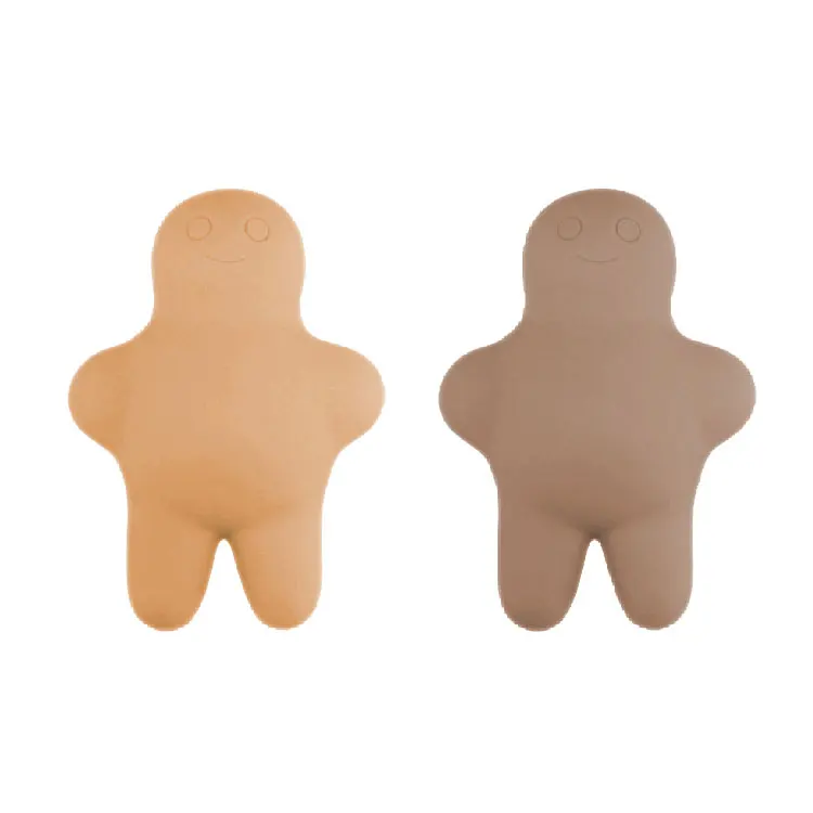 Small goldfish bath toys cute brown human type baby toys