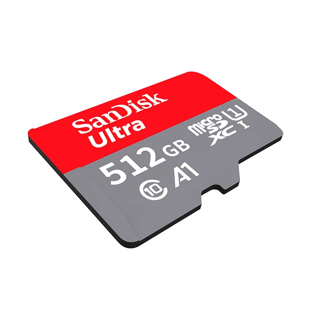 Новая высокоскоростная Оригинальная карта памяти San Disk 32GB 64GB 128GB 256GB 512GB C10 Micro TF card Class10 Ultra Camera Flash SDSQUNC