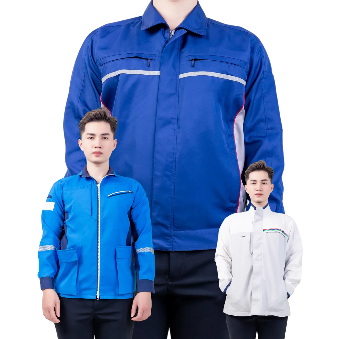 HIGH QUALITY uniform shirt workwear for men work clothing with customize design & logo from Saomai FMF VN uniform - free sample