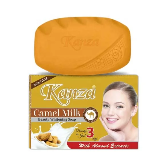 KANZA CAMEL MILK SOAP WITH ALMOND EXTRACTS (TM 393381)