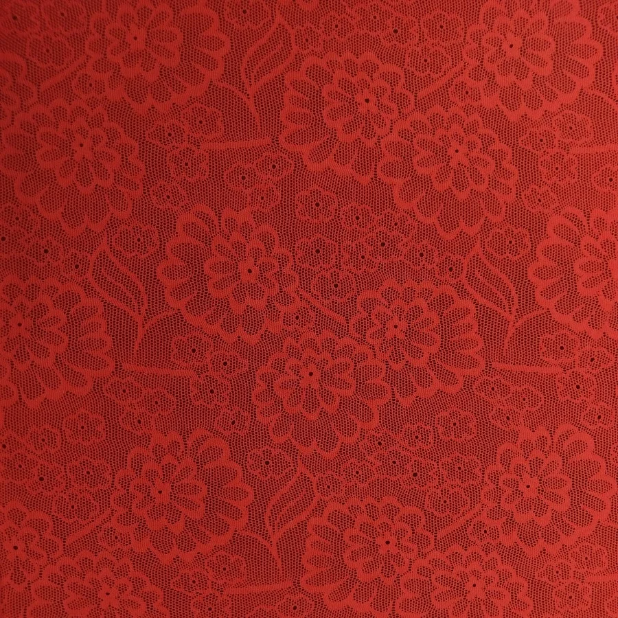 New design jacquard underwear nylon spandex knitting mesh stretch bra lingerie fabric #MG-1018