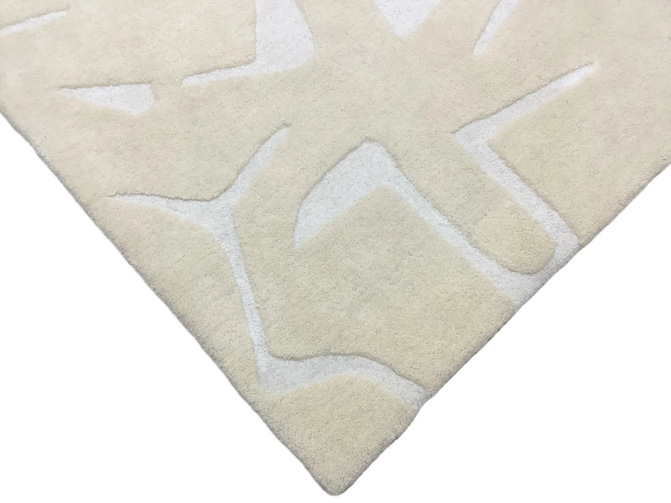 Luxury Hand Tufted Rug for Living Room I Woollen Fluffy Soft & Cozy Rug for Bedroom I Antislip Feature Rug