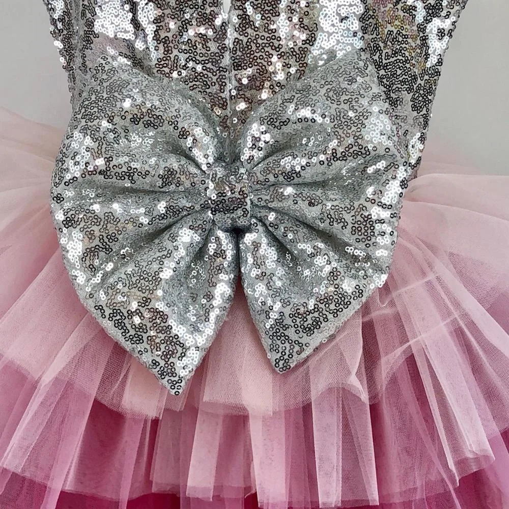 Wholesale Custom Newborn New Design Party Birthday Babies Dresses Bright Fabric Colorful Girls Baby Children Dress Kids Clothes