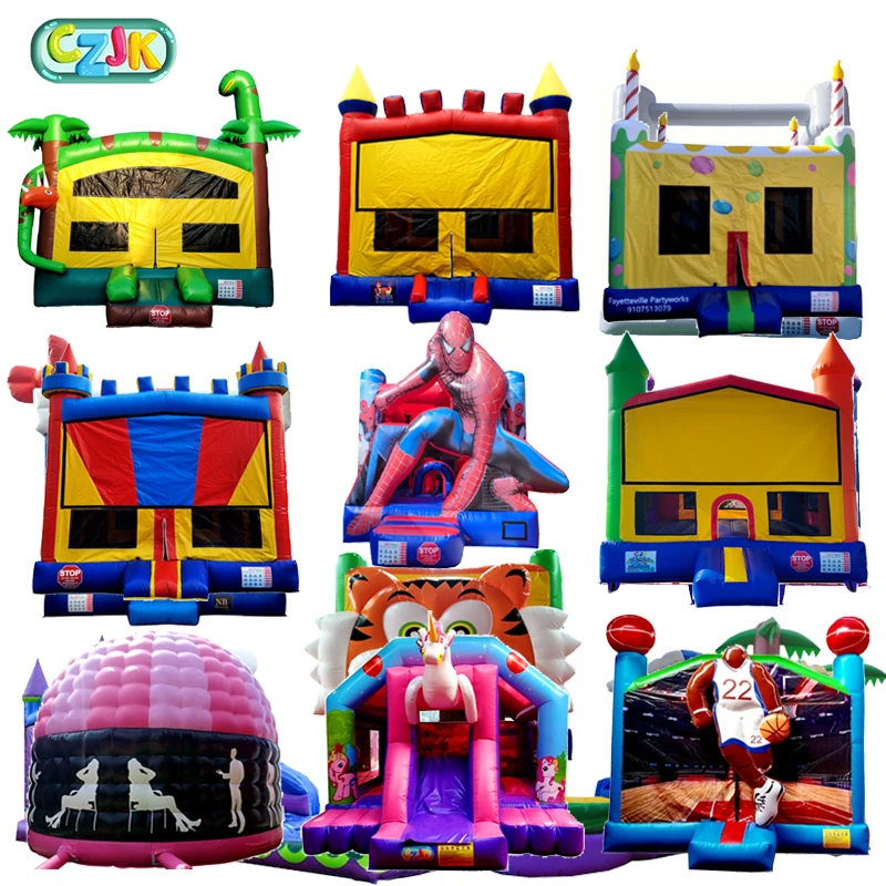 small children kids adults toddler theme steep inflatable water pool slide with curve waterslides slides  removable playground