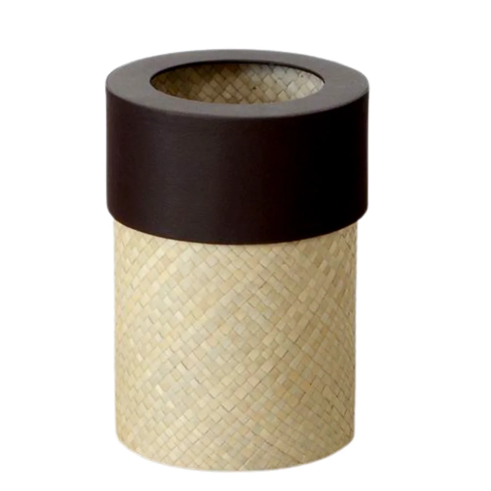 Amazon Best Selling New Design Round Square Bamboo Trash Can With Lid Low MOQ Ready To Ship Made In Viet Nam