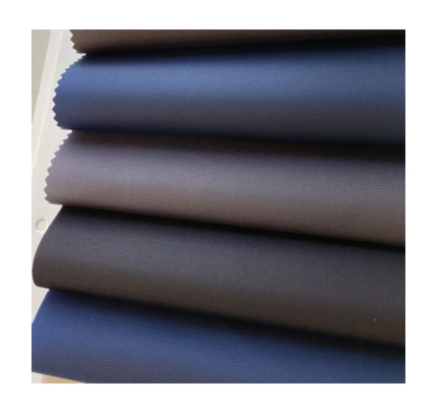 cheap stock Ballistic Nylon 200Dx200D dobby WR clear PU coating