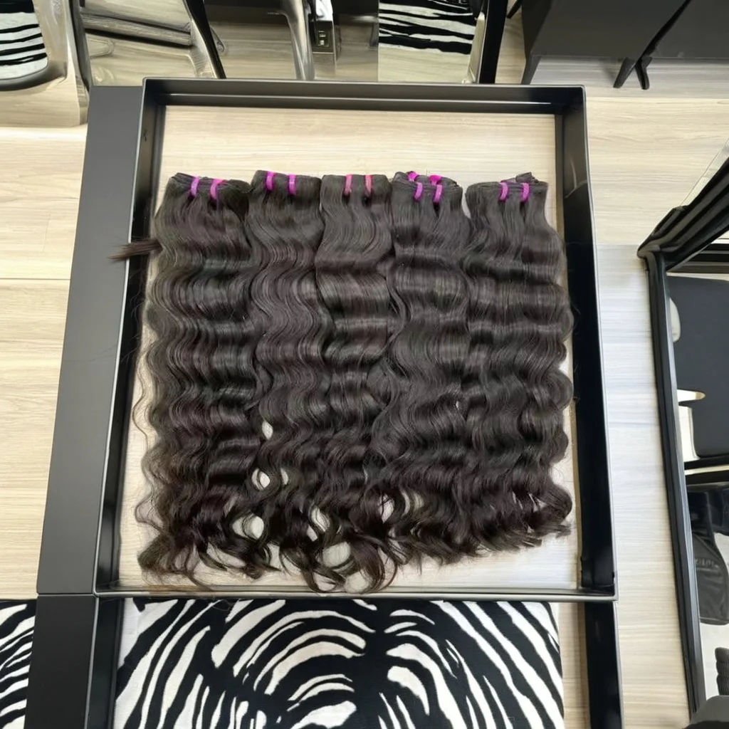 Оптовая продажа 100% натуральные индийские волосы Remy человеческие прямая текстура