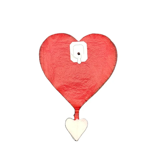 heart shape of honeycomb paper garland for wedding decoration