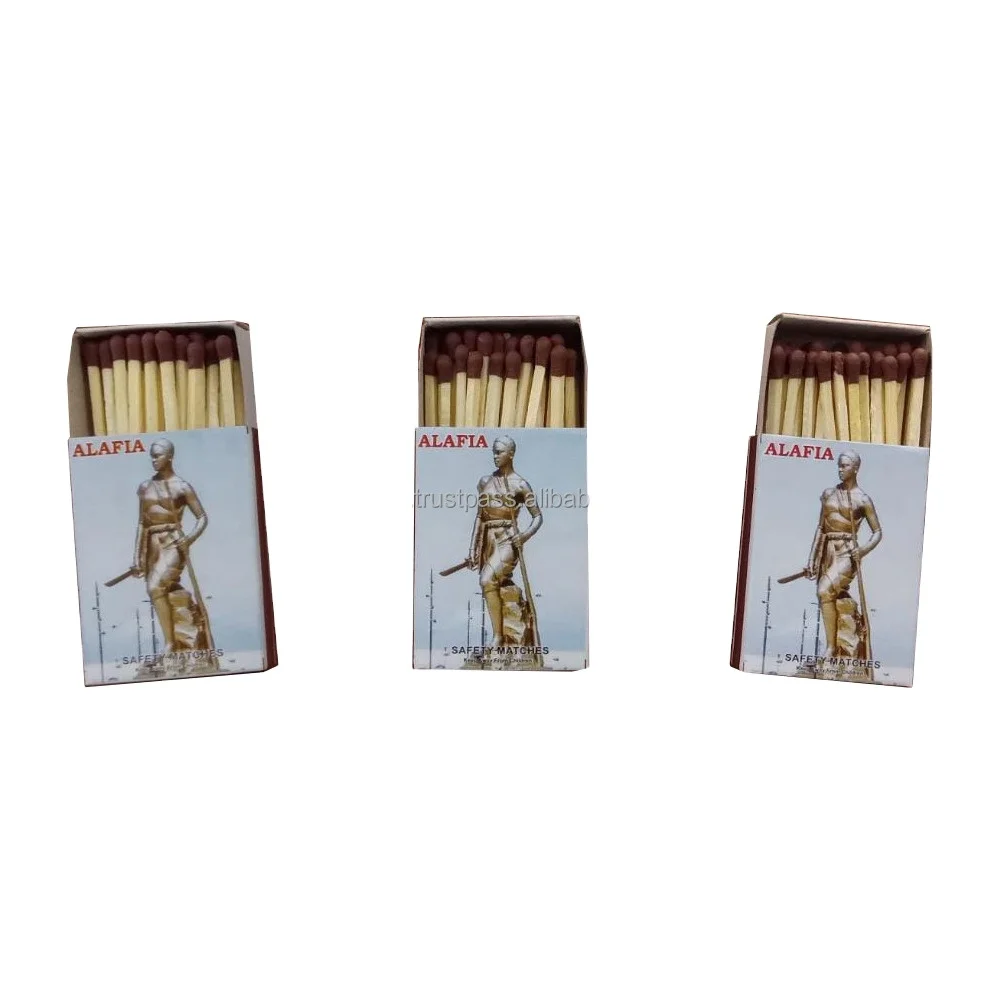 Top quality Household Matches customized logo with box size 51 X 35 X 14 MM side friction Dotted Plain exporter from India