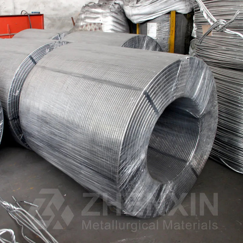 pure calcium cored wire silicon manganese cored wire casi wire factory price