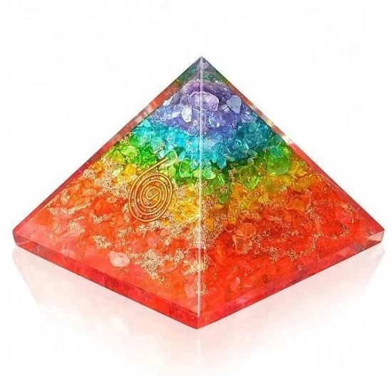 
Best Quality Seven Chakra Orgone Pyramid Wholesale Orgone Pyramid Buy From CRYSTAL STONE EXPORT 