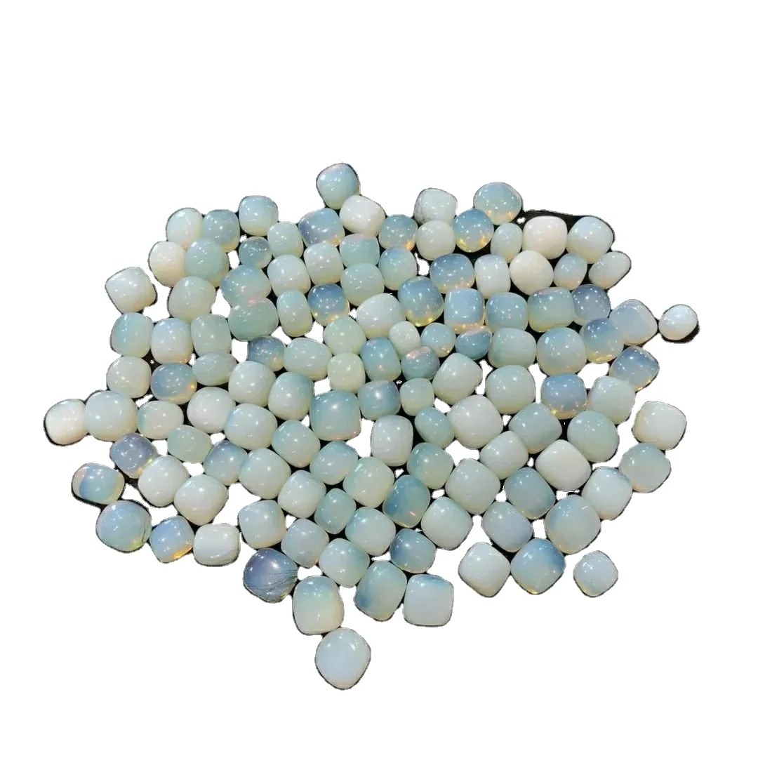 High quality blue opalite wholesale tumble stone Natural crystal agate stone also used for healing and meditation and energy