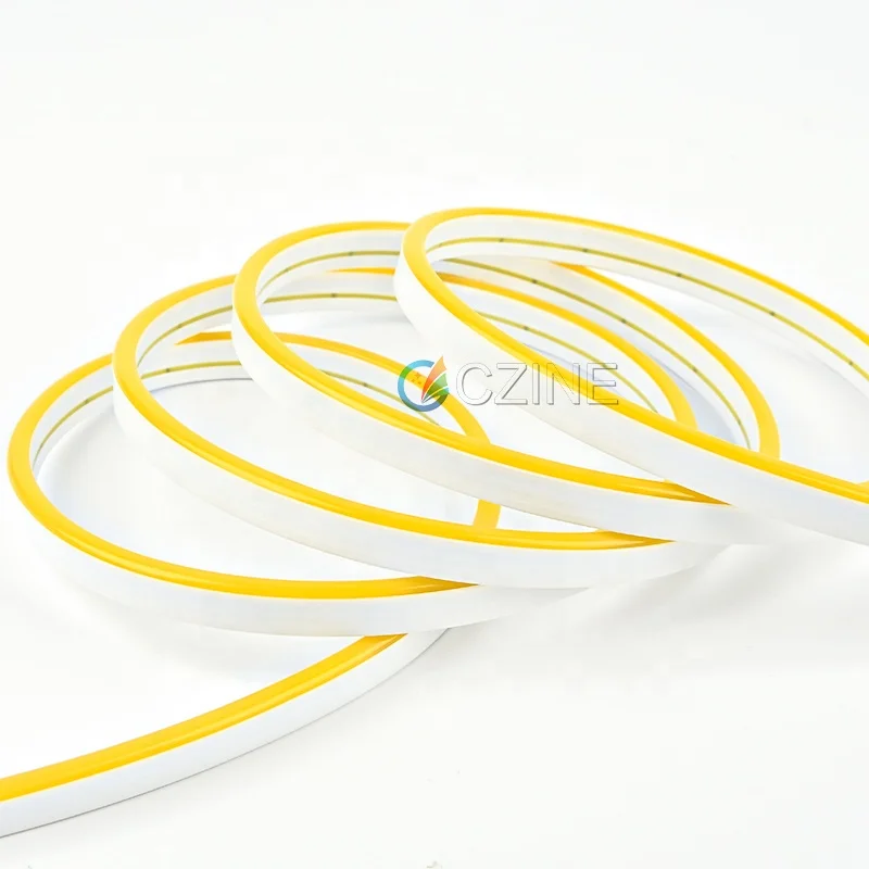 Led Light Neon Sign 6*12mm Waterproof Silicone Tube 5M 50 Meter 12V Flexible Strip LED Neon Flex Lighting