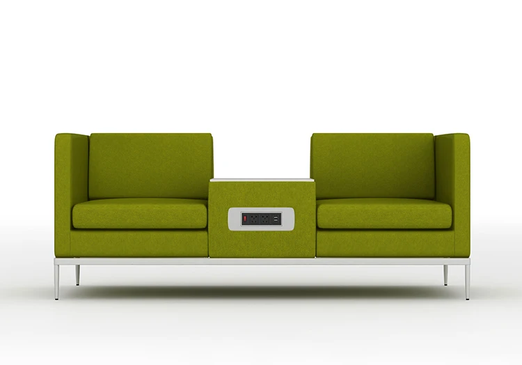 Designer Public Area Fabric Upholstered Hotel Hall Lobby Waiting Modern Sofas