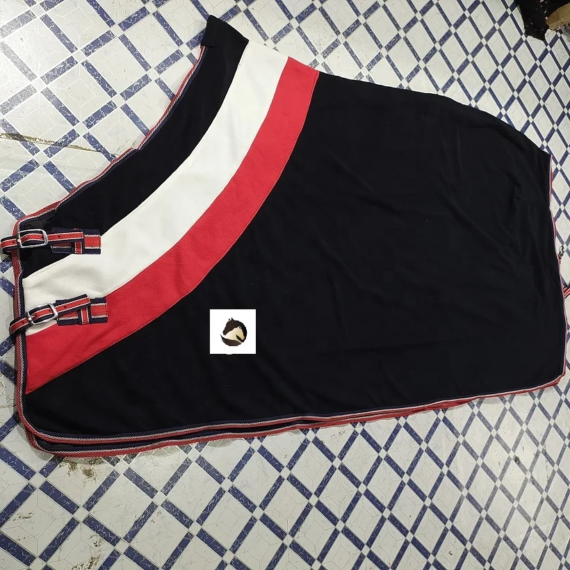 Best Selling Cooler Rugs Anti Pilling Fleece With Rainbow Collar Easy to Wash and Dry Direct Sunlight Customize is possible