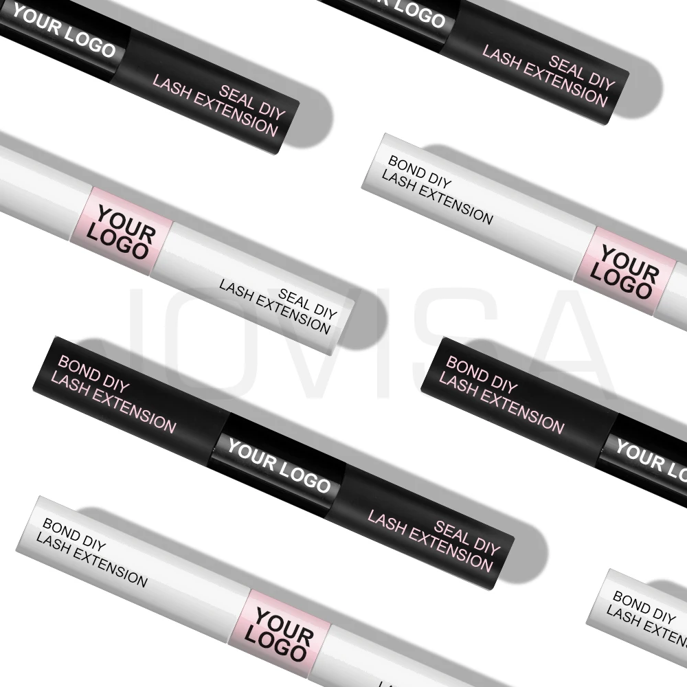 Eyelash Glue Culster lashes Glue private label 3ml Lash Bond And Seal for segment lashes  DIY eyelash extensions