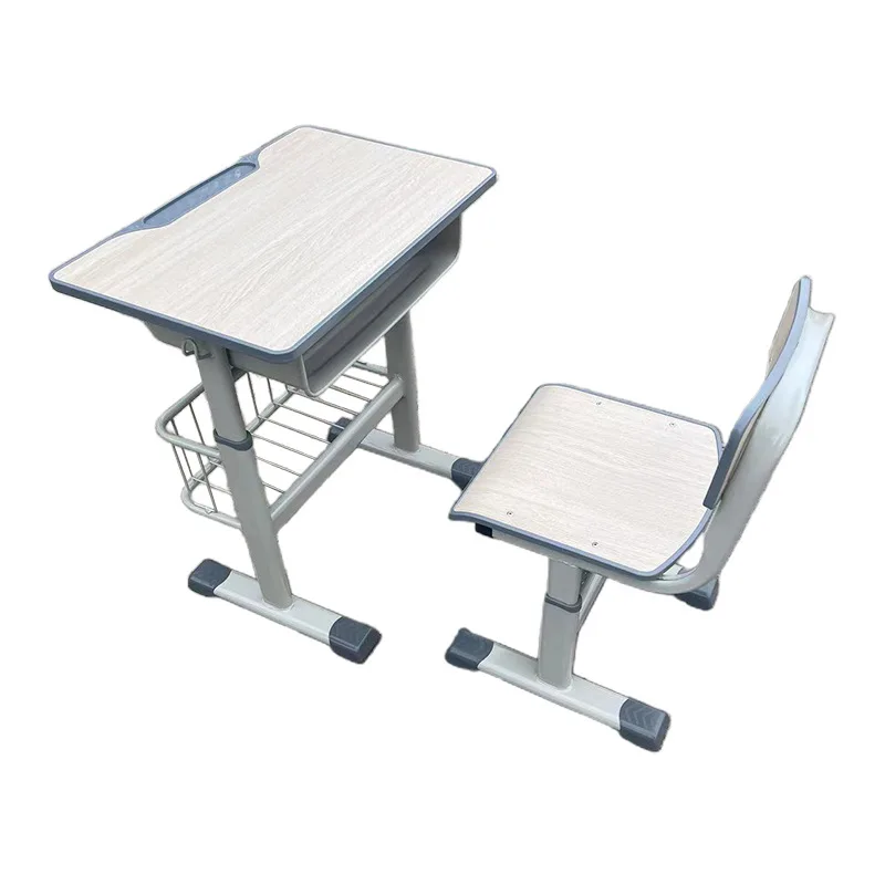 Ekintop Factory Price School Furniture Classroom Student Double Table And Chair School Sets For Student Classroom