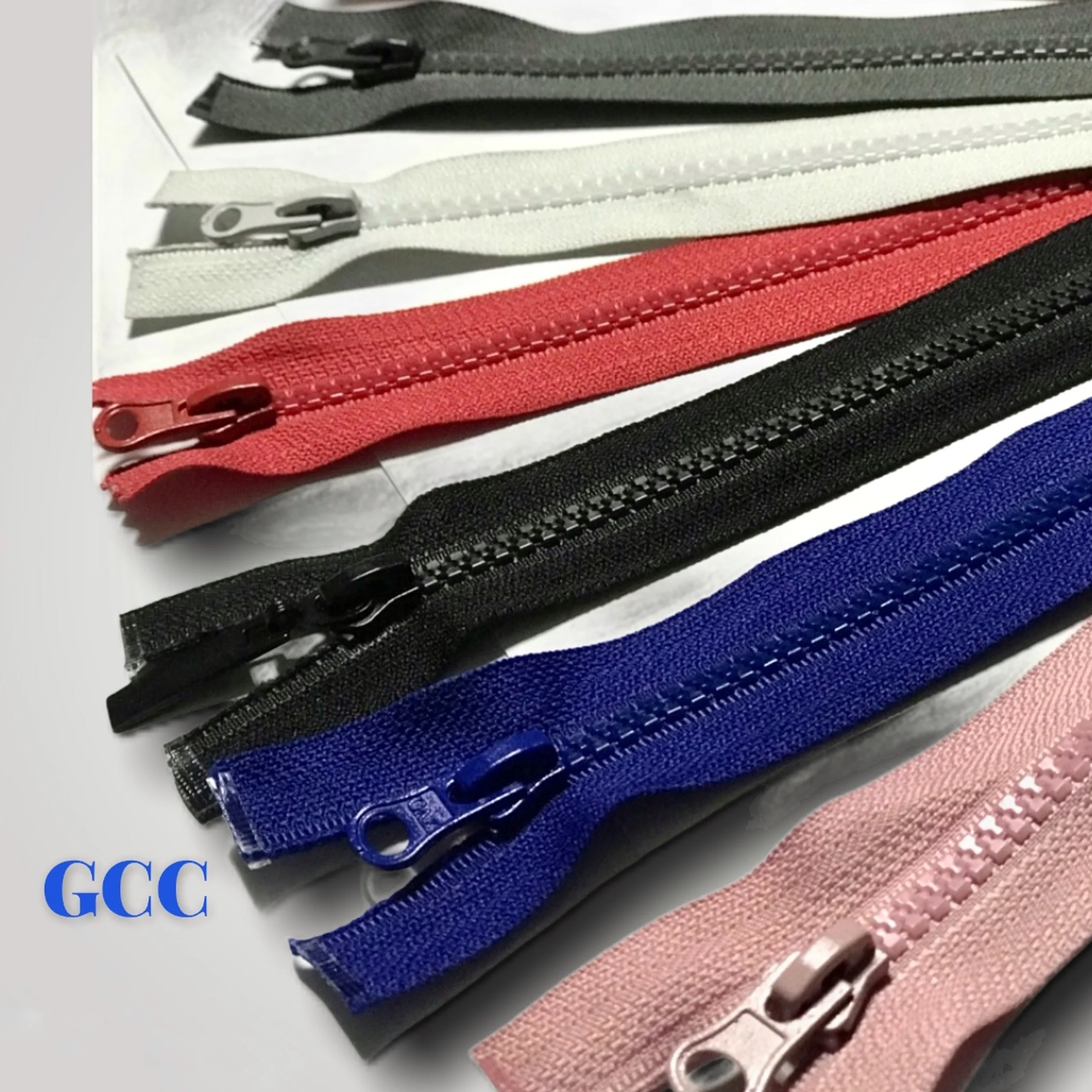 Open-End Vislon Zipper For Garment or Customizable Open-End Vislon Zipper