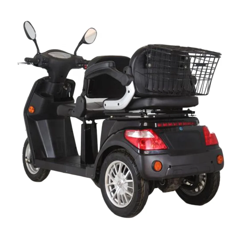 500W/800W Cheap Adult 3 Wheel Electric  Scooter Trike, Electric Pedal Tricycle With Two Seat (TC-021)