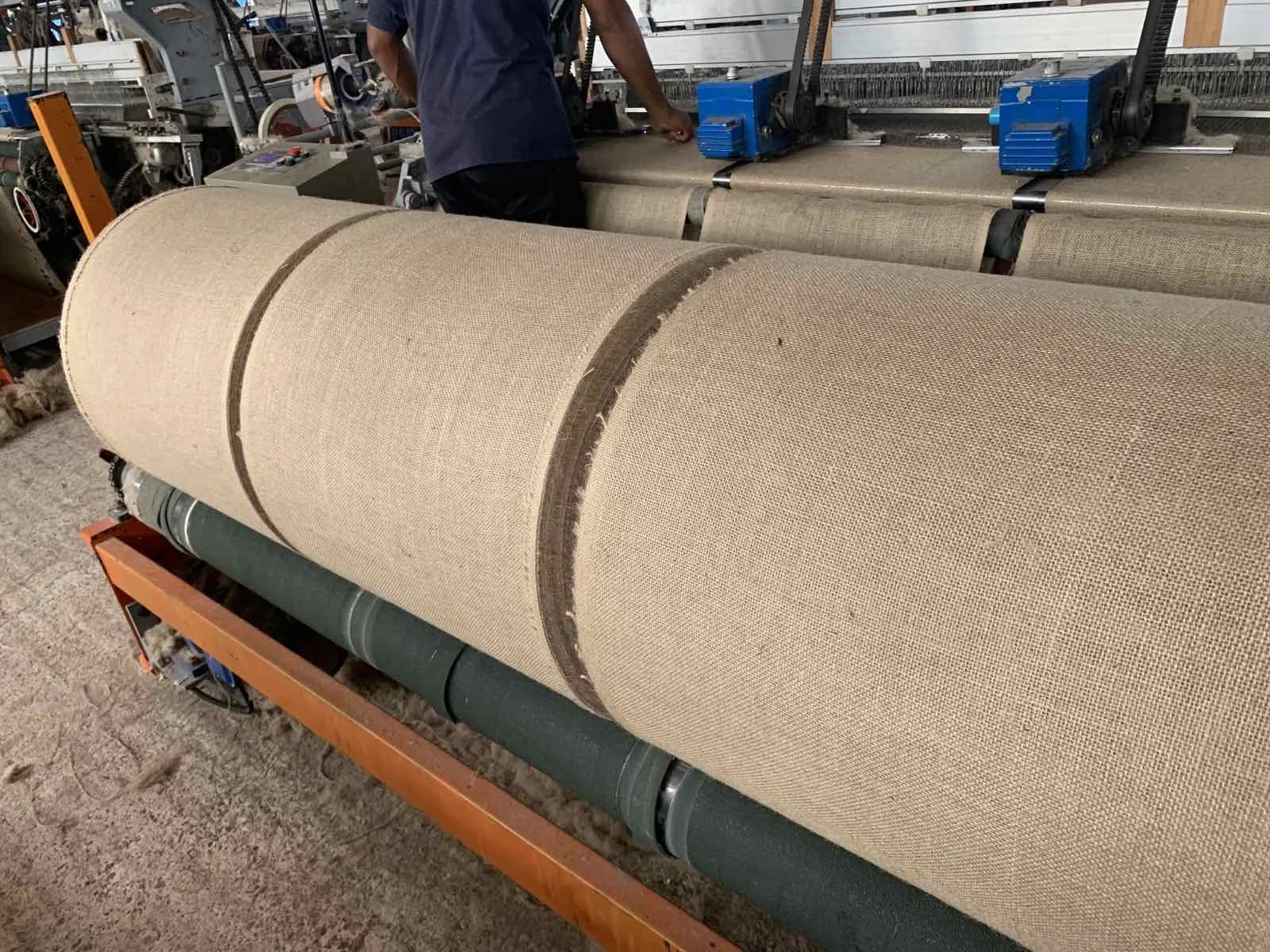  Высококачественная Джутовая Ткань HESSIAN изготовленная из сырого
