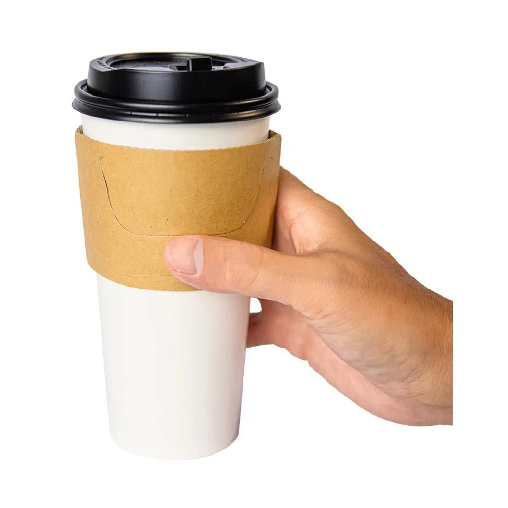 protective cup sleeve cardboard paper logo printing medievalist anime for free hand carry take away